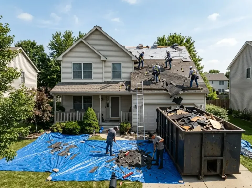 roof-replacement-debris-remova-004 — frequently asked questions, Cheapest Dumpster Rentals in Paramount-Long Meadow, MD